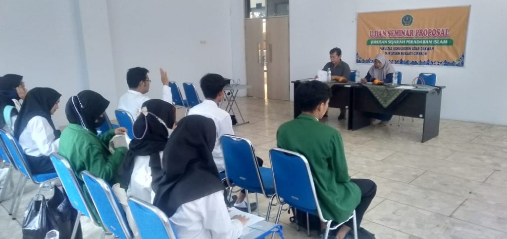 PRODI SEJARAH PERADABAN ISLAM MENGADAKAN KEGIATAN UJIAN SEMINAR PROPOSAL GEL-01