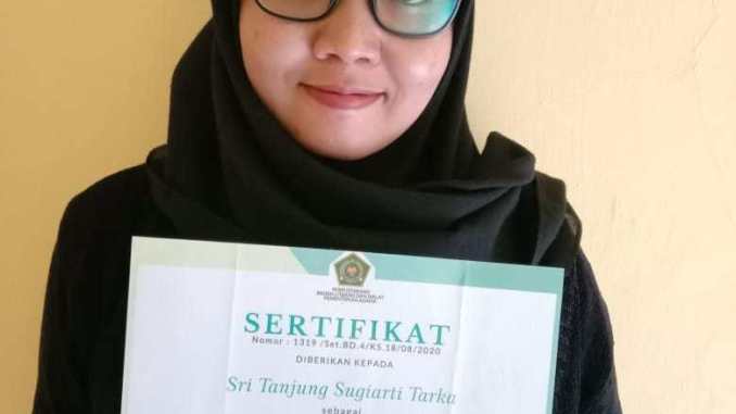 Naskah Tauhid mengantarkan Mahasiswi Semester III Jurusan SKI Raih Prestasi Tingkat Nasional