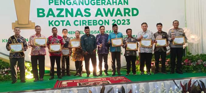 UPZ IAIN SNJ Meraih 3 Penghargaan pada ajang Baznas Award Kota Cirebon 2023