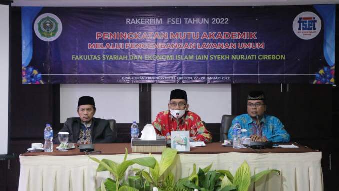 FSEI IAIN Cirebon Bahas Pengembangan Mutu Akademik dan Layanan Umum pada RAKERPIM FSEI 2022