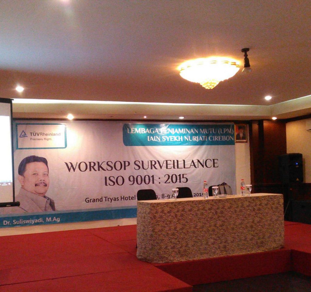 WORKSHOP PERSIAPAN SURVEILLANCE ISO 9001:2015