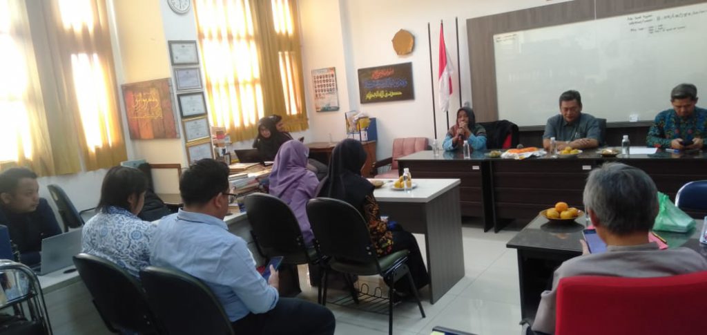 Rapat Dosen Sinkronisasi ISK, Penyusunan Roadmap dan Kerjasama SPI dengan Pariwisata Syariah IAIN syekh Nurjati Cirebon