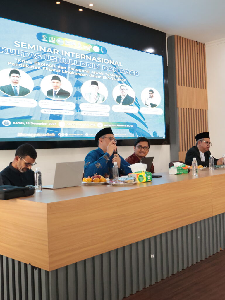 Fakultas Ushuluddin dan Adab UIN Siber Syekh Nurjati Cirebon Perkuat Kerja Sama Internasional melalui Seminar Krisis Ekologis dan Tanggung Jawab Teologis Berbasis Eko-Teologi