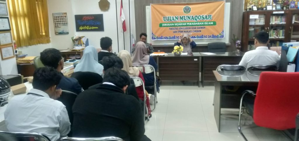 PRODI SEJARAH PERADABAN ISLAM MENGADAKAN UJIAN MUNAQOSAH GEL-V
