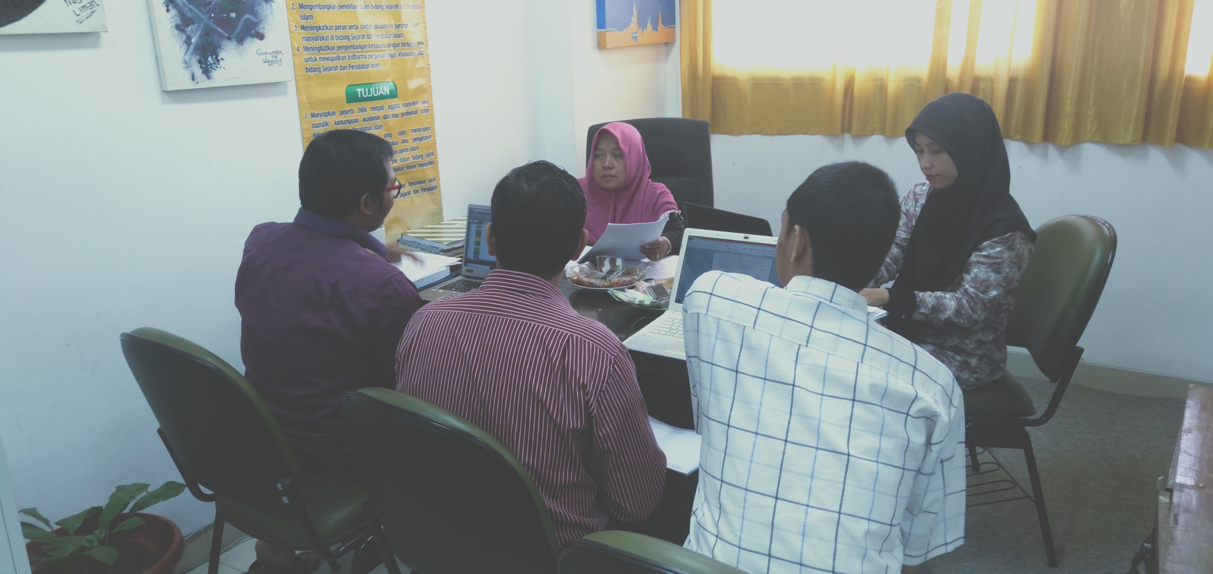 RAPAT PROGRESS PEMBUKAAN PRODI SENI DAN ARSITEKTUR ISLAM JURUSAN SKI