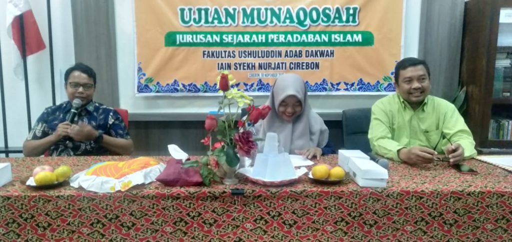 PRODI SEJARAH PERADABAN ISLAM MENGADAKAN KEGIATAN UJIAN MUNAQOSAH GELOMBANG-0I