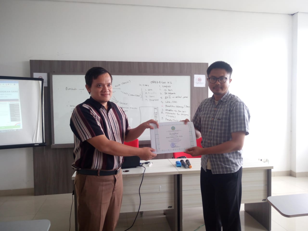 Kegiatan Pelatihan Open Jurnal System (OJS) Fakultas UAD IAIN Syekh Nurjati Cirebon