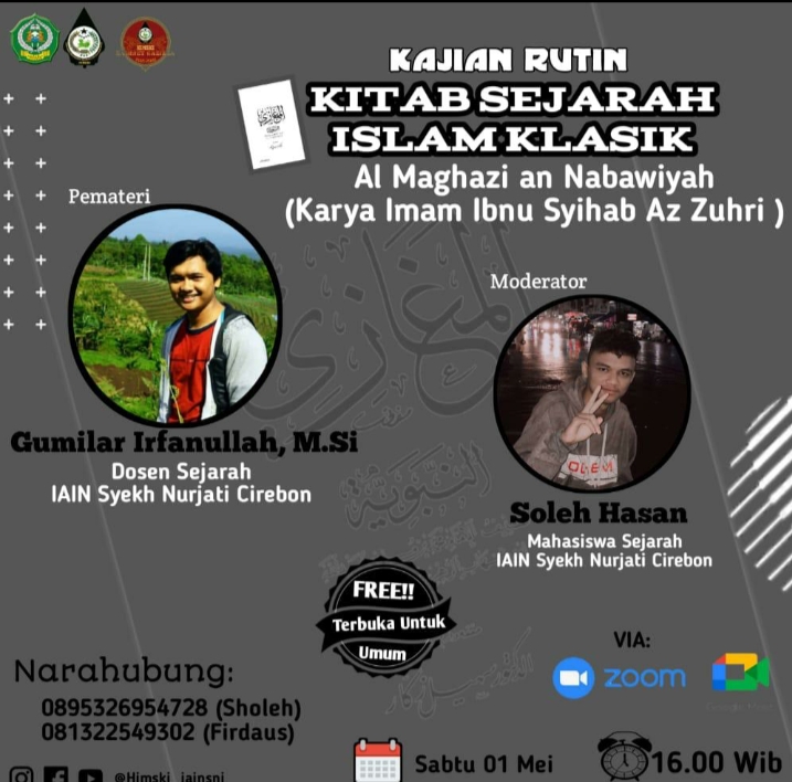 KAJIAN RUTIN KITAB SEJARAH ISLAM KLASIK JURUSAN SKI