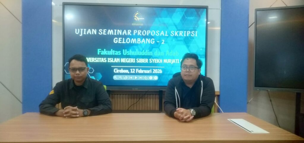 Mahasiswa SPI Ikuti Ujian Seminar Proposal Skripsi di FUA UIN Siber Syekh Nurjati Cirebon