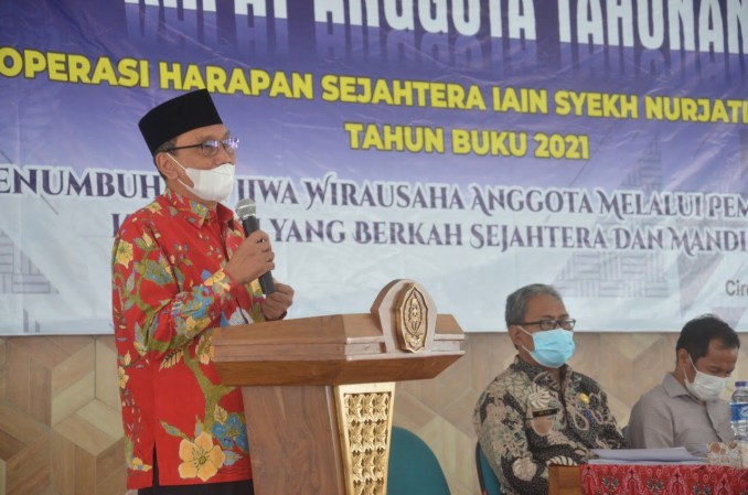 RAT Koperasi Harapan Sejahtera SNJ Cirebon Tahun Buku 2021