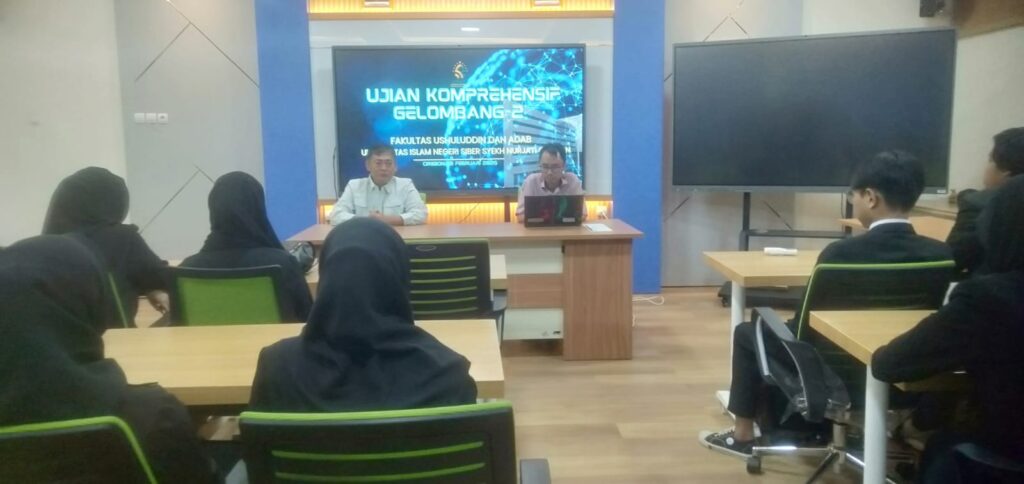 Ujian Komprehensif Gelombang II Jurusan SPI FUA UIN Siber Syekh Nurjati Cirebon Berlangsung Tertib dan Profesional